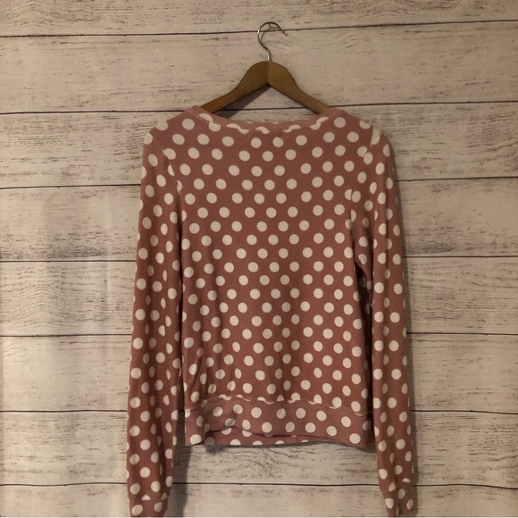Wildfox Pink Polka Dot Jumper Sweatshirt - Picture 6 of 6
